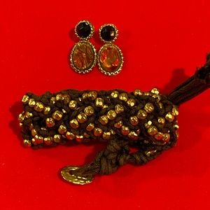 Earring & Bracelet combo